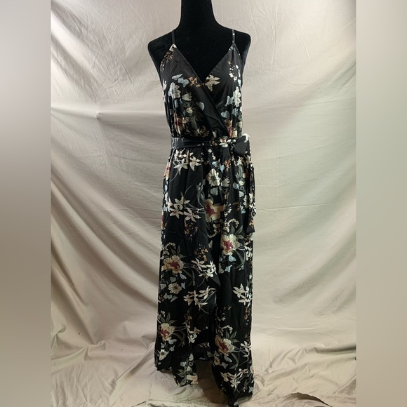 Boho Belted Floral Print Cami Dress - Picture 7 of 7